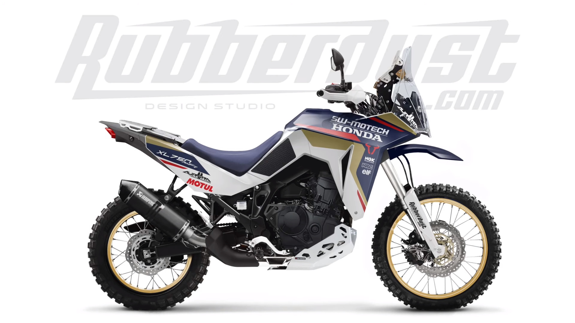 Honda Transalp 750 Rothmans Concept Video MOTOMAG