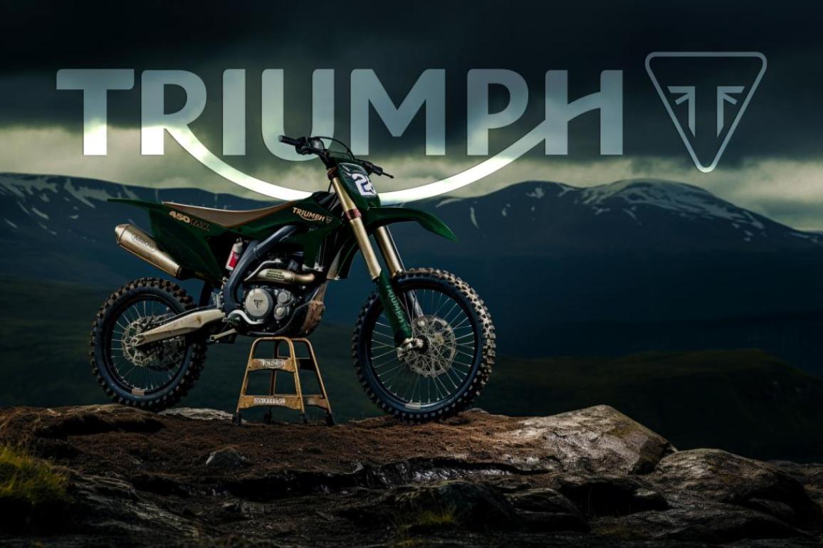 Triumph MX 250 by MidJourney