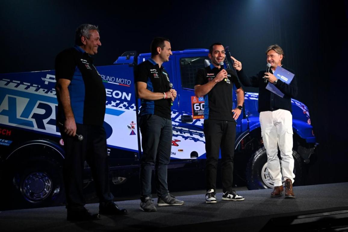 Danillo Petrucci στο Dakar 2025 με φορτηγό!