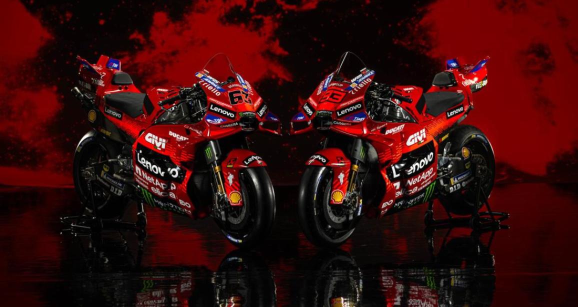 Ducati Lenovo MotoGP team 2025 παρουσίαση ομάδας