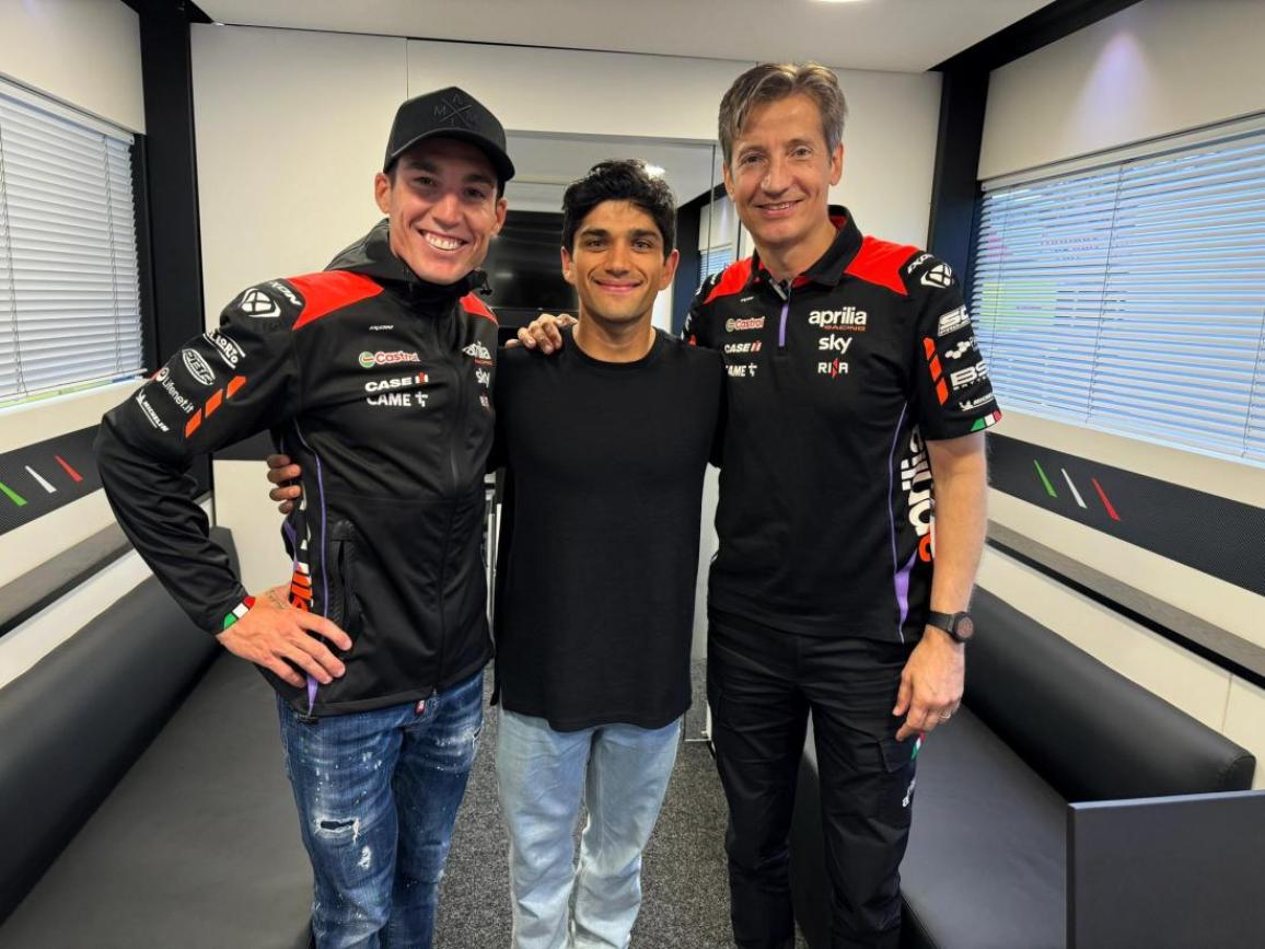 Jorge Martin joins Aprilia