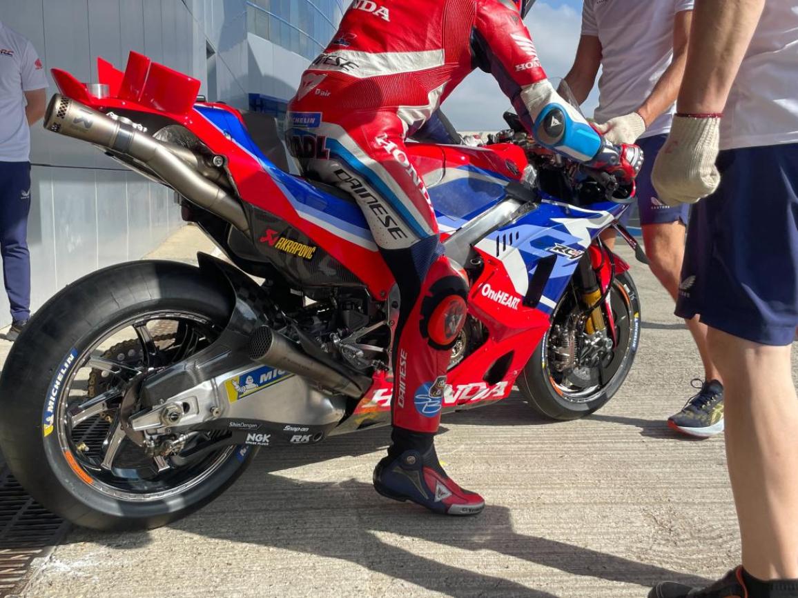 HRC - Kalex frame, Jerez Test