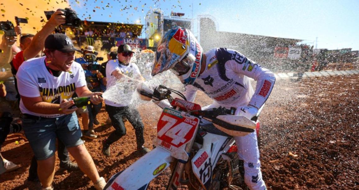 Jorge Prado MXGP παγκόσμιος πρωταθλητής 2024 Motocross