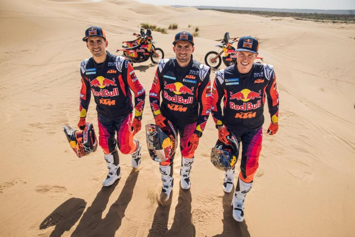 KTM Rally team