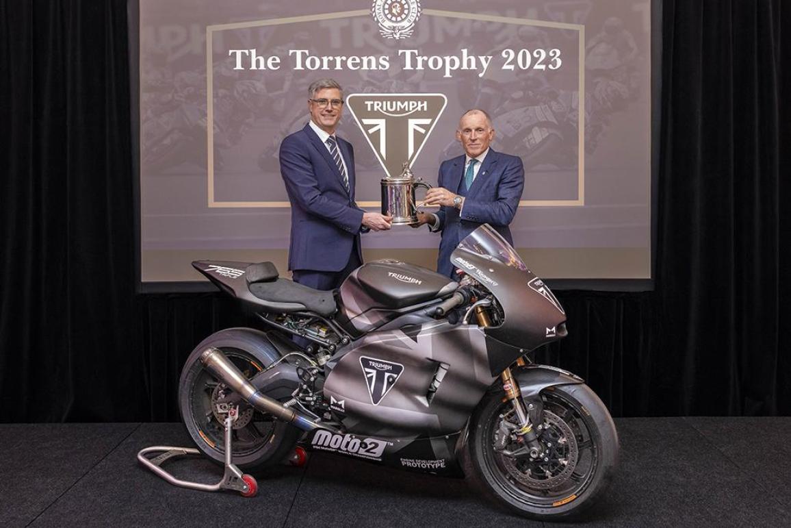 Triumph – Κέρδισε το βραβείο Torrens Trophy για την συμβολή της στην Moto2