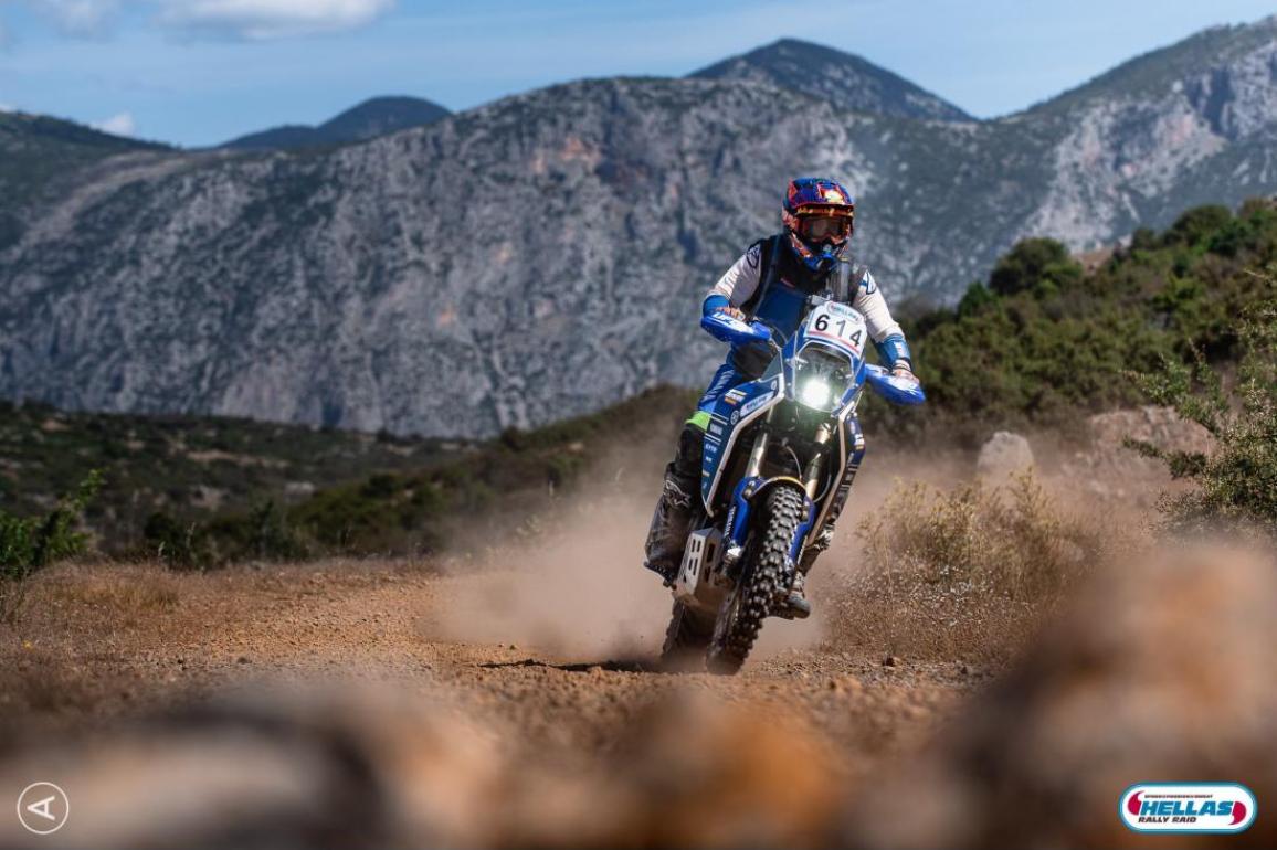 Hellas Rally Raid 2024, 3η ημέρα – Σταθερά στην τρίτη θέση των δικύλινδρων πίσω από τους εργοστασιακούς της Aprilia o Κίμωνας Καράμπελας [VIDEO]