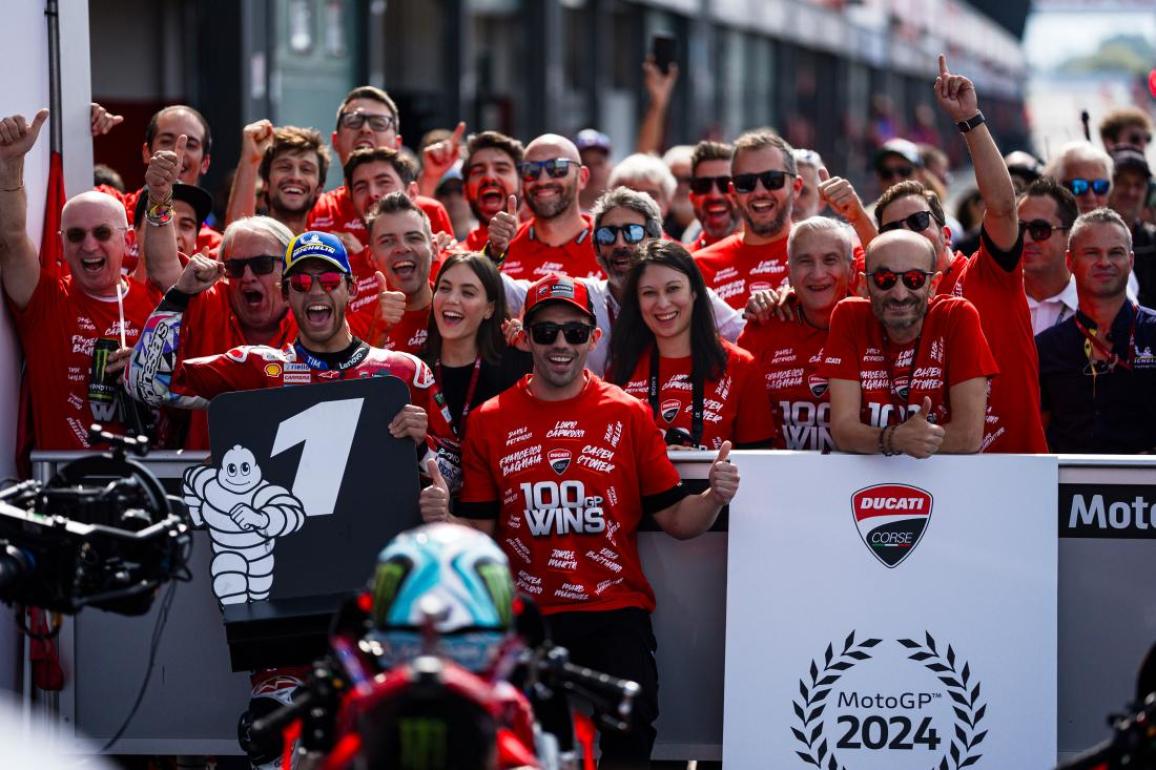Ducati - 100 νίκες στο MotoGP