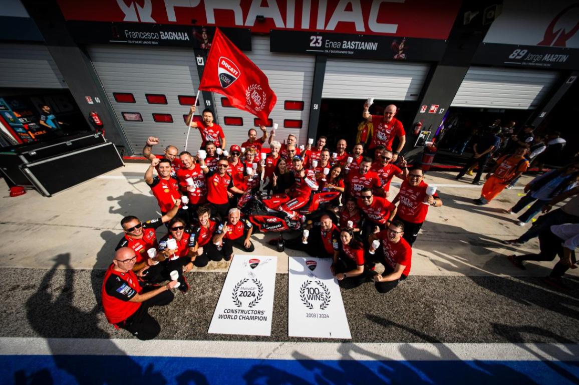 Ducati - 100 νίκες στο MotoGP