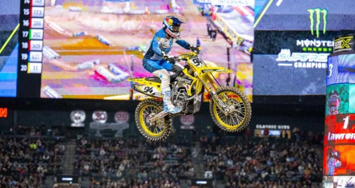 AMA Supercross, tritos agonas anaheim 2025