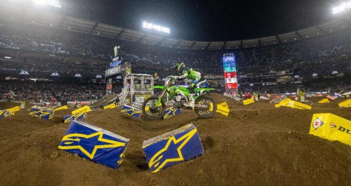 AMA Supercross, tritos agonas anaheim 2025