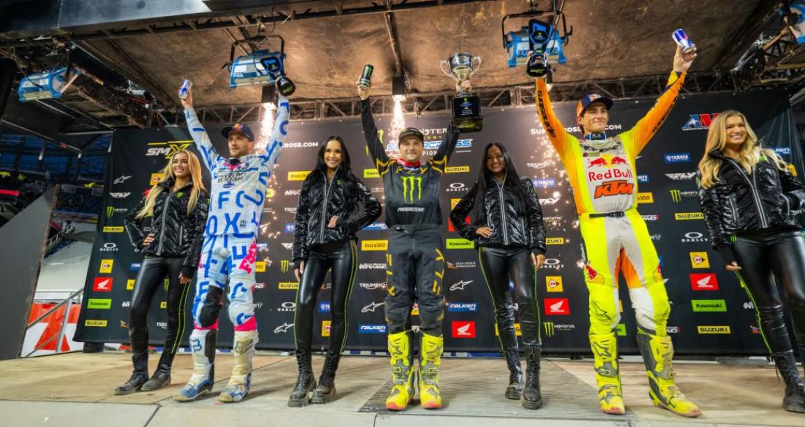 στον Cooper Webb (Monster Energy Star Racing Yamaha) 2025 Detroit