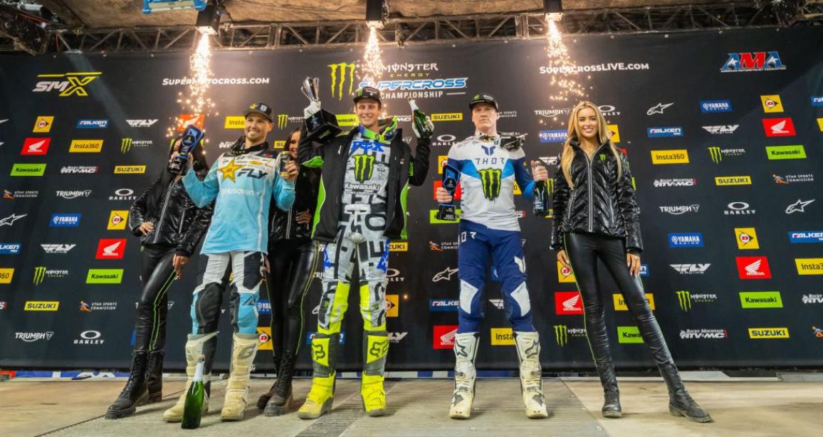 AMA Supercross 6th round Detroit 2025