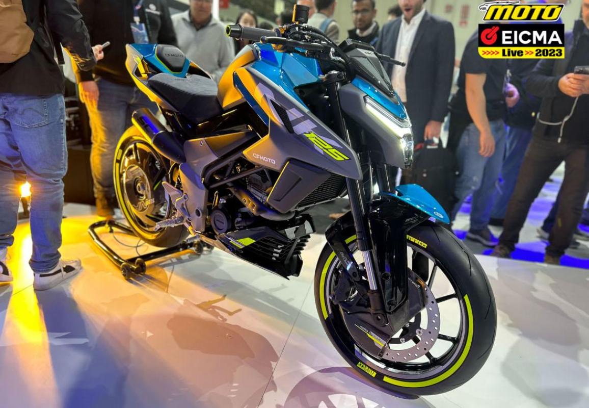 CFMOTO NK125 - Ως μοντέλο παραγωγής στην EICMA