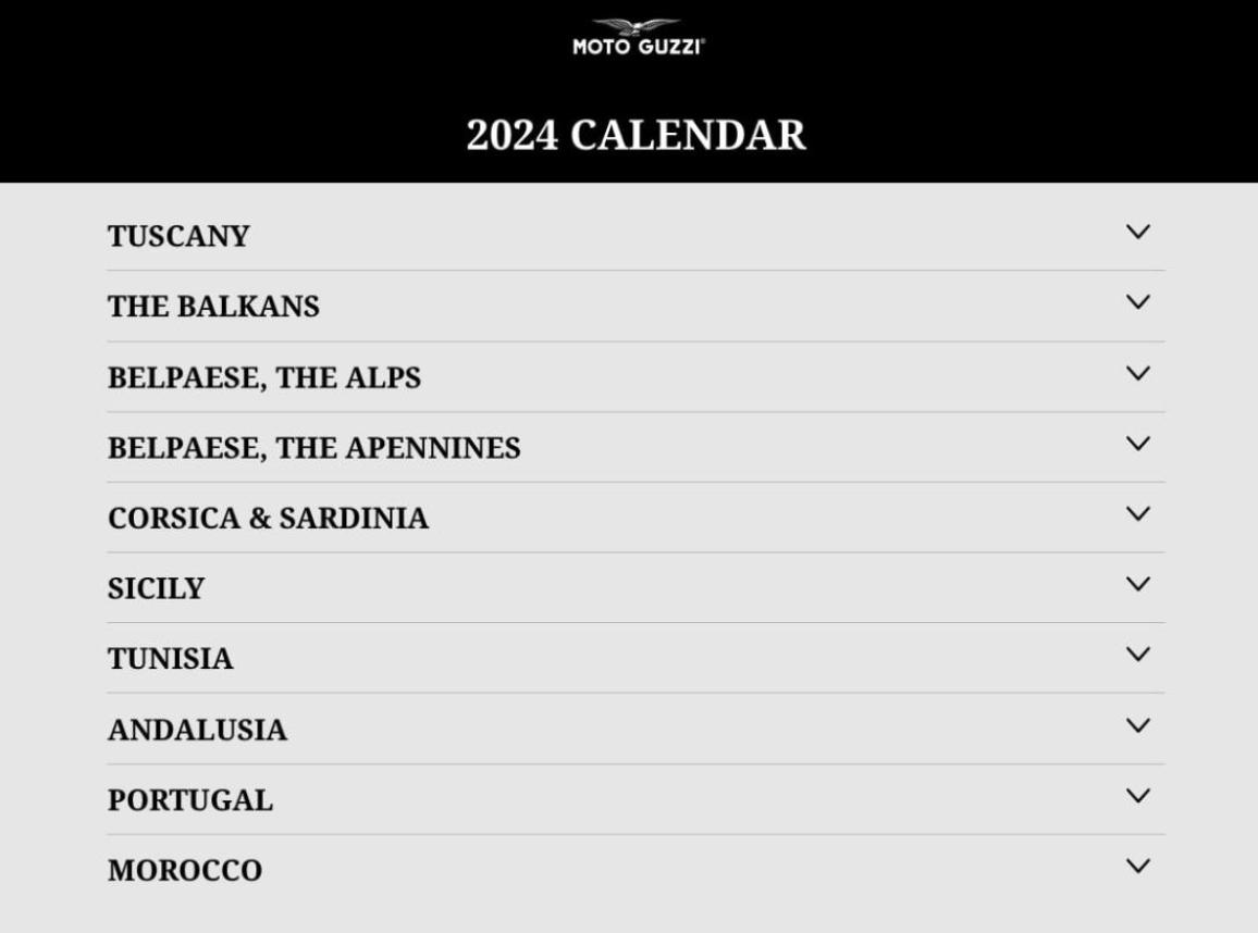 Moto Guzzi Experience 2024 – Δέκα προορισμοί σε δύο ηπείρους