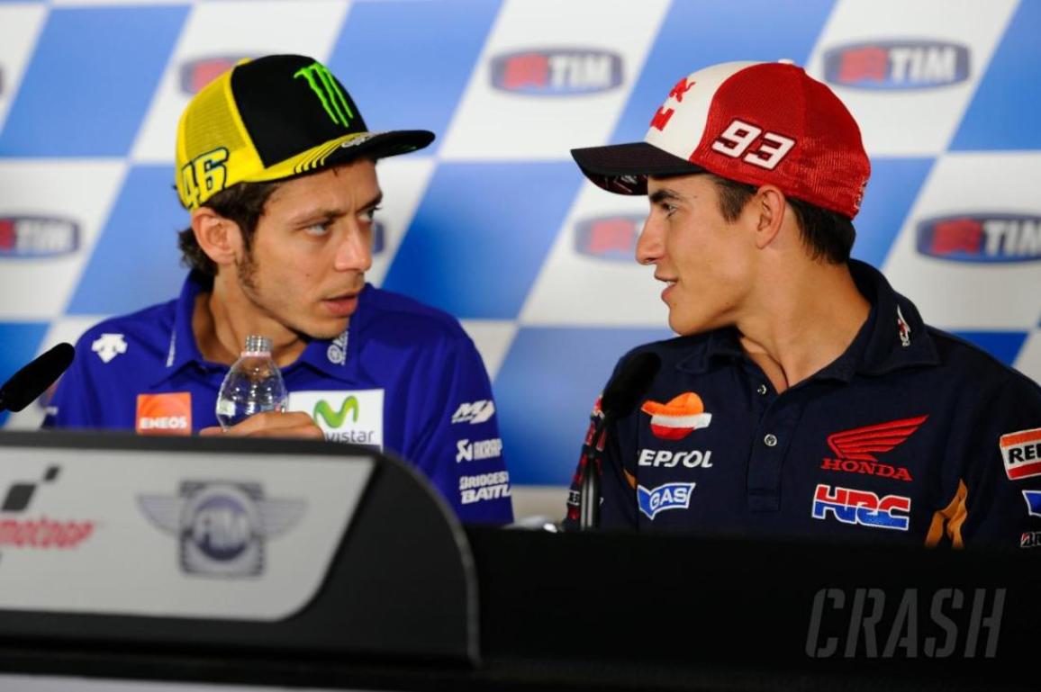 Rossi vs Marquez