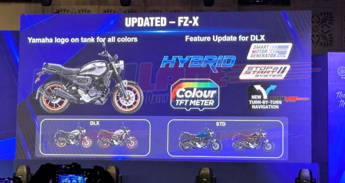 Yamaha FZ-X Hybrid έρχεται για την Ινδία