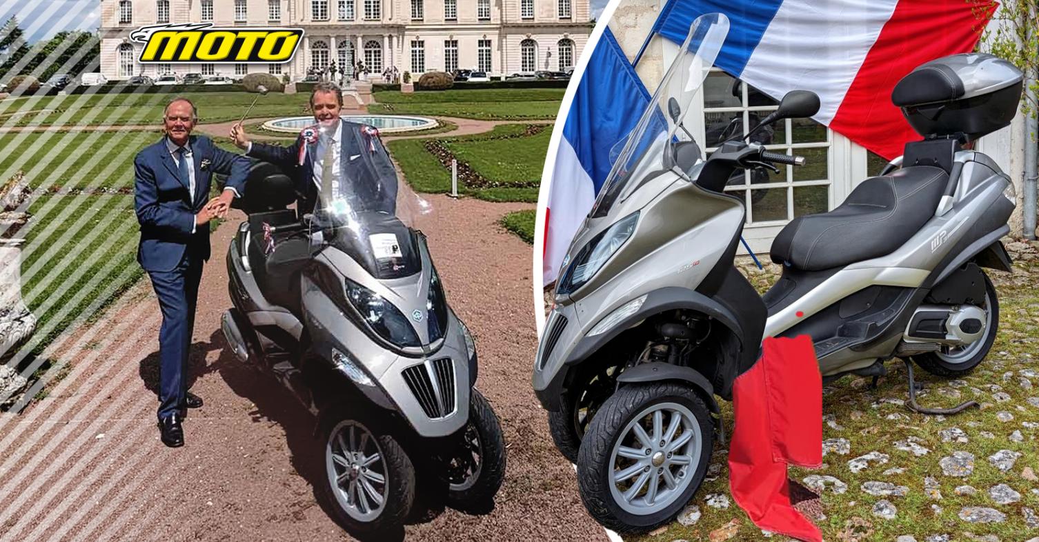 motomagΓαλλία – Πωλήθηκε για 20.500€ το σκανδαλώδες σκούτερ του Ολάντ!