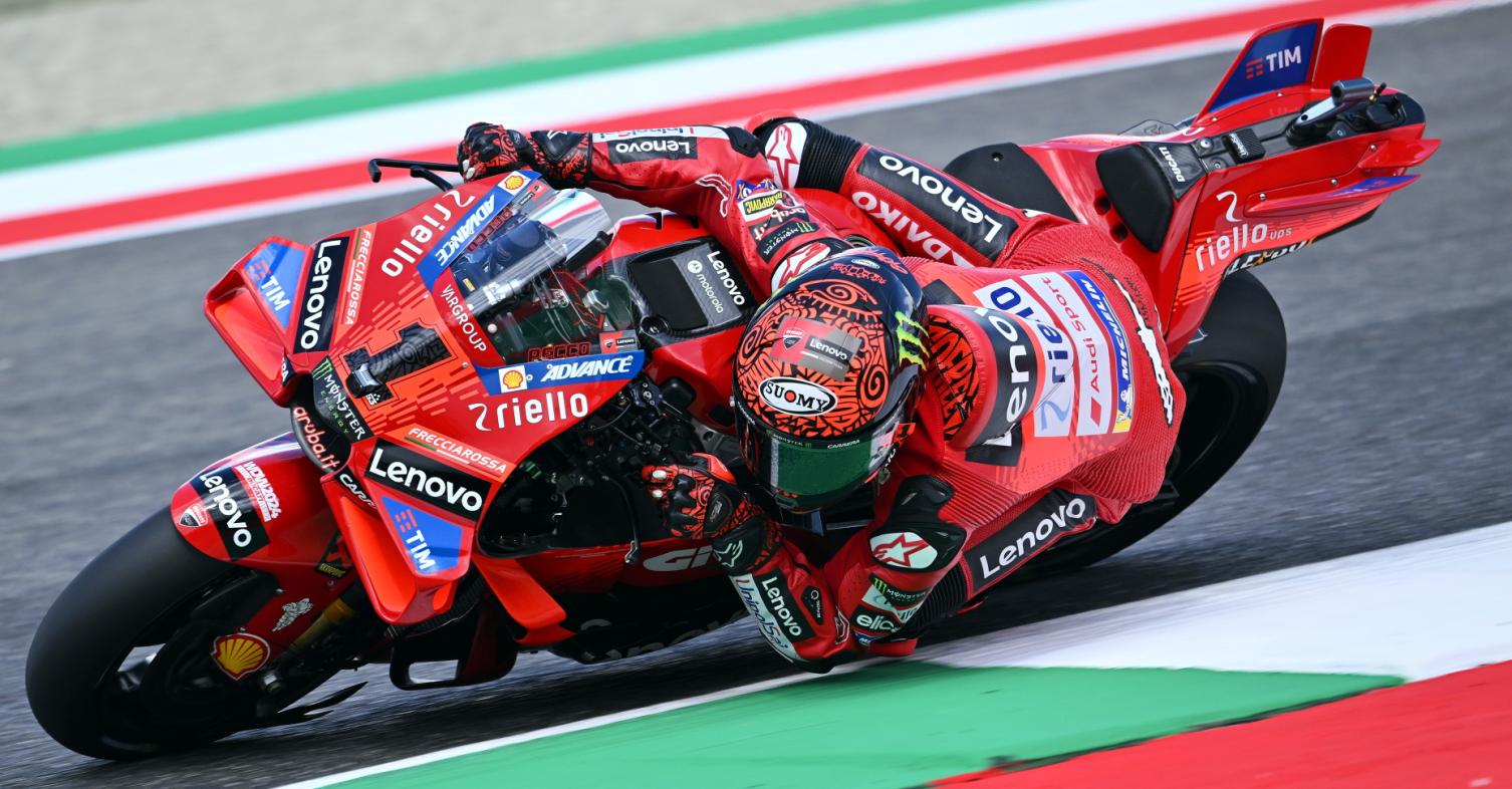 MotoGP 2024, Mugello, P1 - Ταχύτερος ο Pecco Bagnaia, έσπασε την γκίνια ...