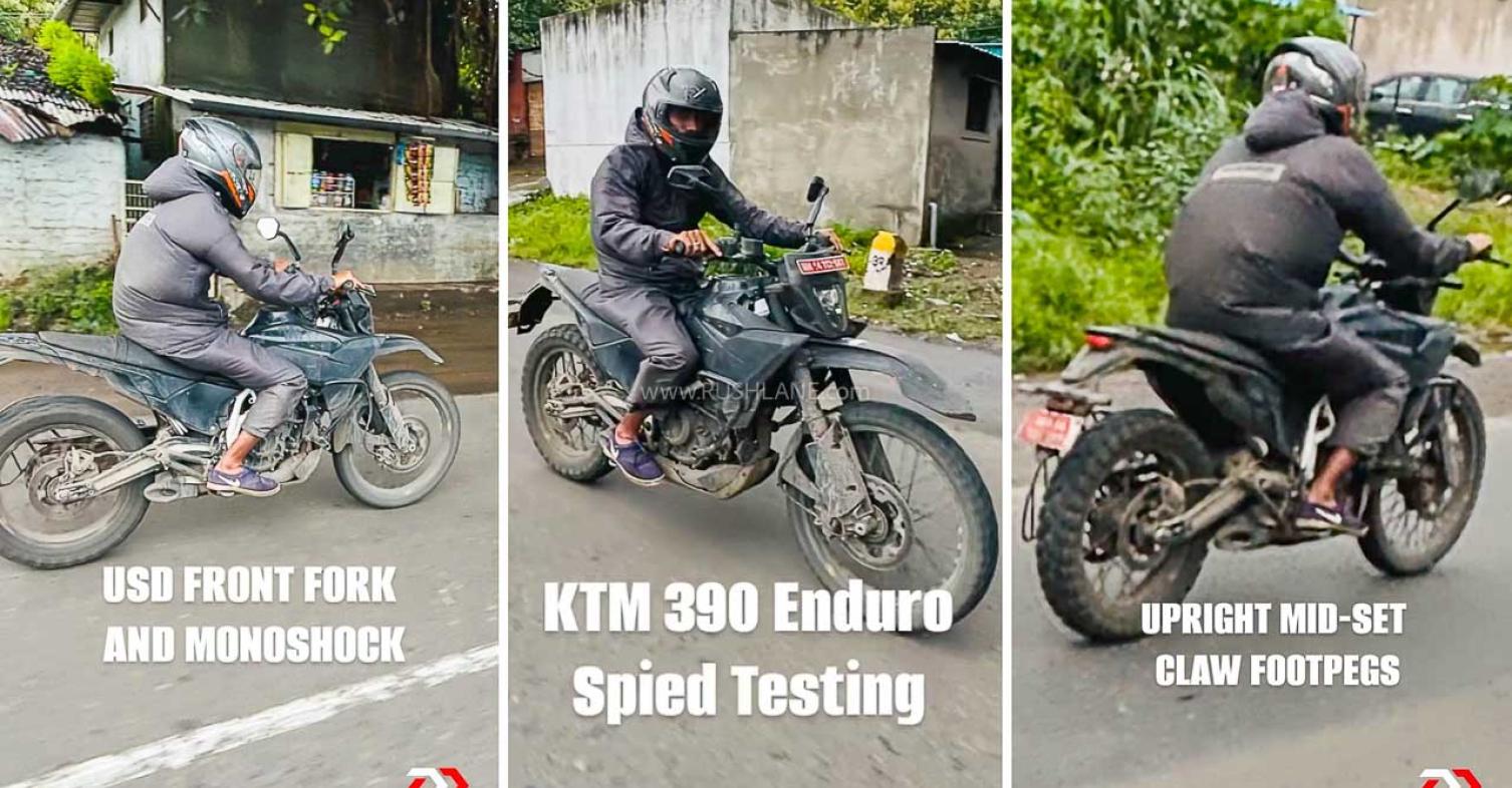 Νέο KTM 390 Advanture Enduro 2025: Πιάστηκε να κυκλοφορεί στην Ινδία