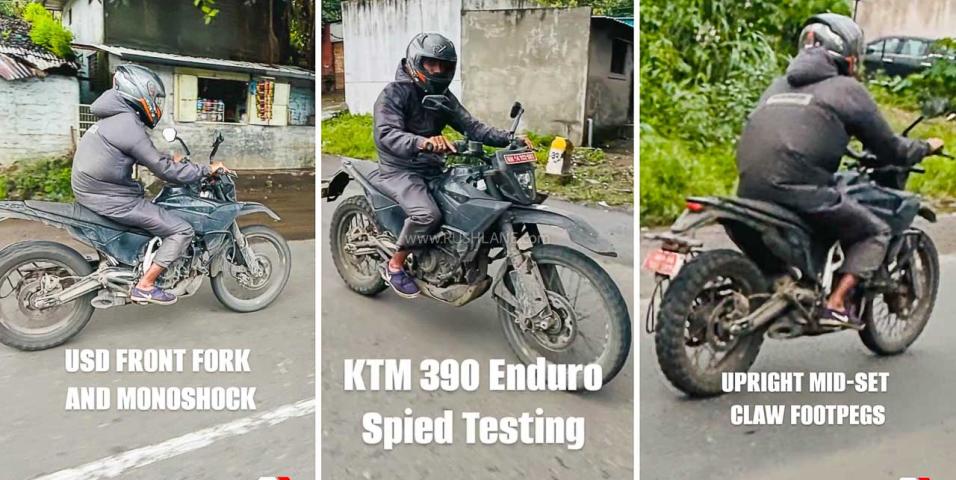 Νέο KTM 390 Advanture Enduro 2025: Πιάστηκε να κυκλοφορεί στην Ινδία