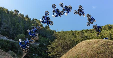 Yamaha Tenere 700 backflip